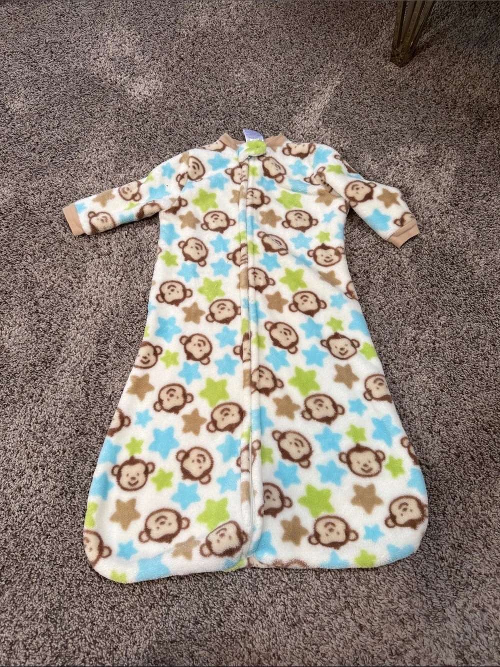 Pack of Pink and Cream Baby Sleep Sacks - Soft Floral & Patterned Designs